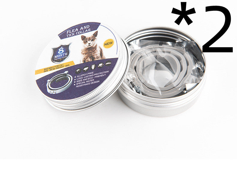 Adjustable Pet Insect Repellent Collar Lightweight Outdoor Pest Protection