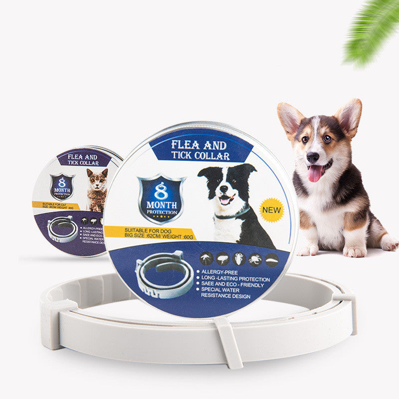 Adjustable Pet Insect Repellent Collar Lightweight Outdoor Pest Protection