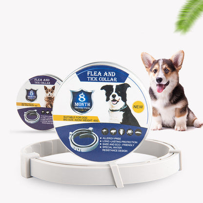 Adjustable Pet Insect Repellent Collar Lightweight Outdoor Pest Protection