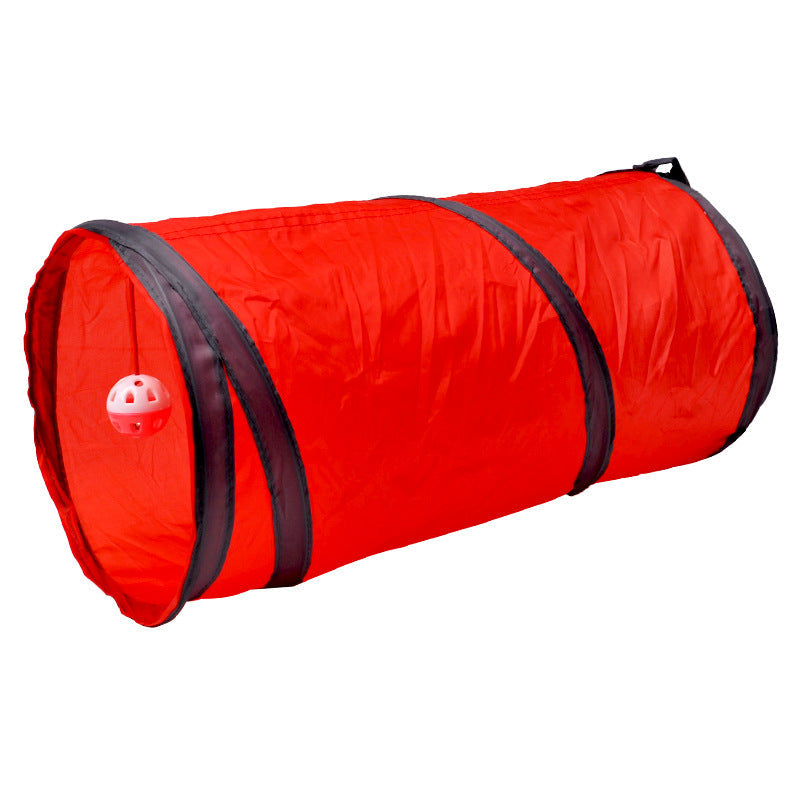 Pet supplies cat ring paper two-way tunnel can accommodate folding cat channel