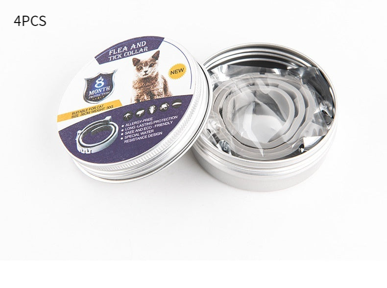 Adjustable Pet Insect Repellent Collar Lightweight Outdoor Pest Protection