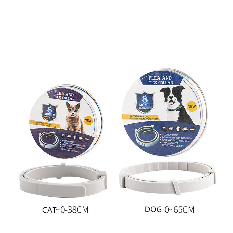 Adjustable Pet Insect Repellent Collar Lightweight Outdoor Pest Protection
