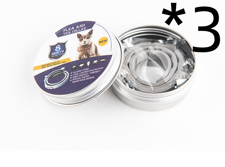 Adjustable Pet Insect Repellent Collar Lightweight Outdoor Pest Protection