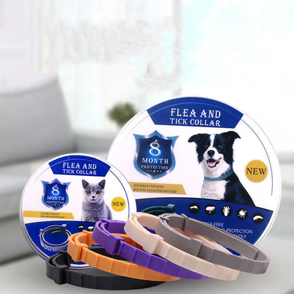 Adjustable Pet Insect Repellent Collar Lightweight Outdoor Pest Protection