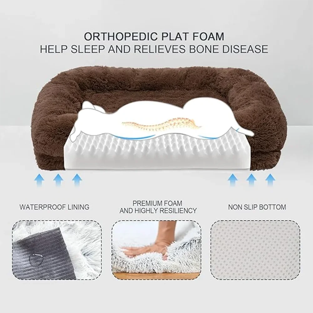 Dog Pet Bed Sofa Puppy Pets Products Beds Small Dogs Supplies Basket Mat Accessories Baskets Bed Kennel Cats Big Bedding