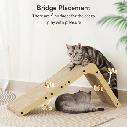 Scratcher for Cats Cardboard Large/Small L-shape Wear-resistant Scratch-resistant Cat Scratching Post Cat Toy Pets Cat Accessories