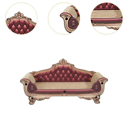 Scratch Pad Chair Cat Scratcher Sofa Bed for Grinding Claw Playing Exercise